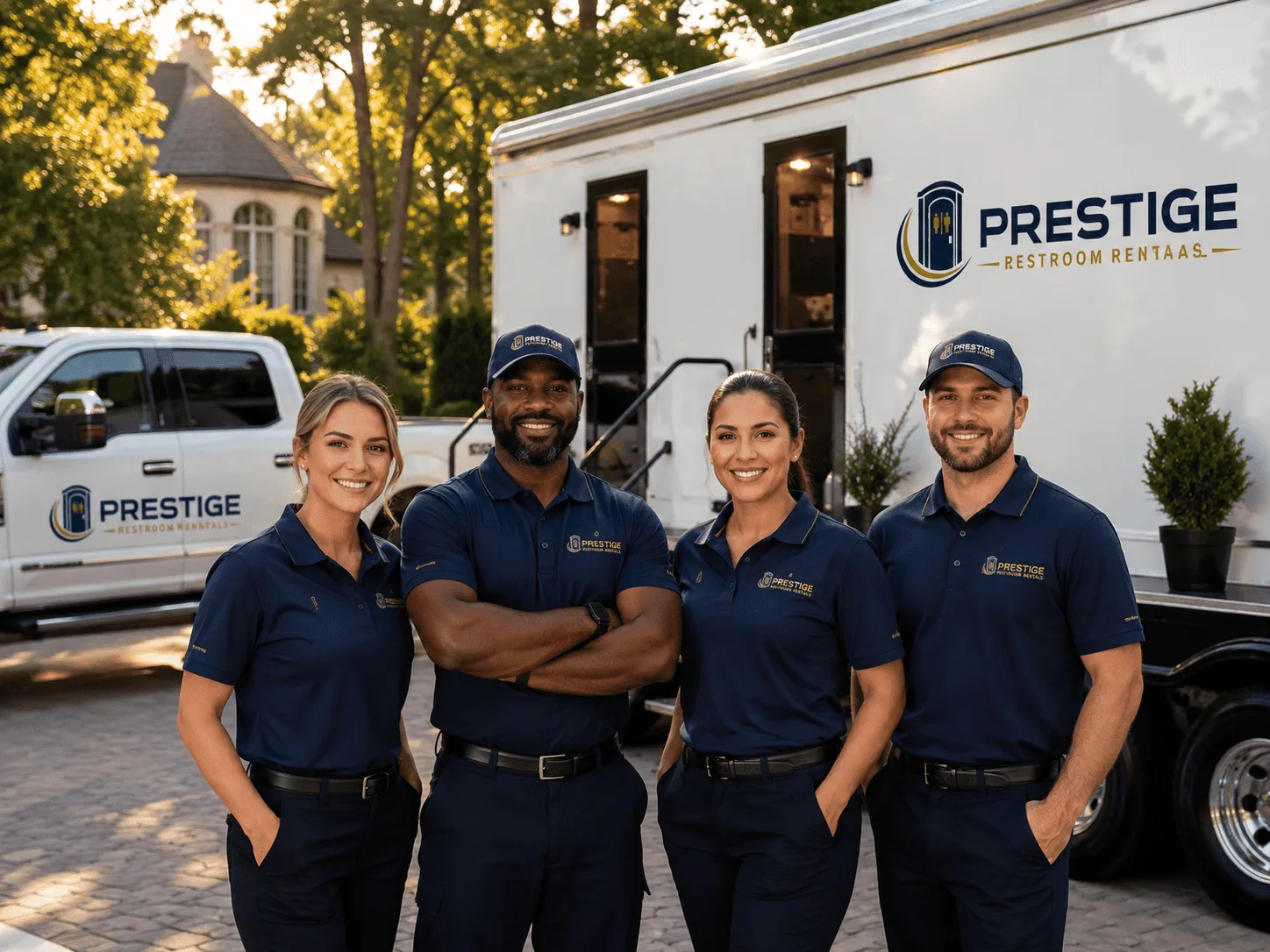 Trusted Luxury Portable Restrooms company in Southside, WV
